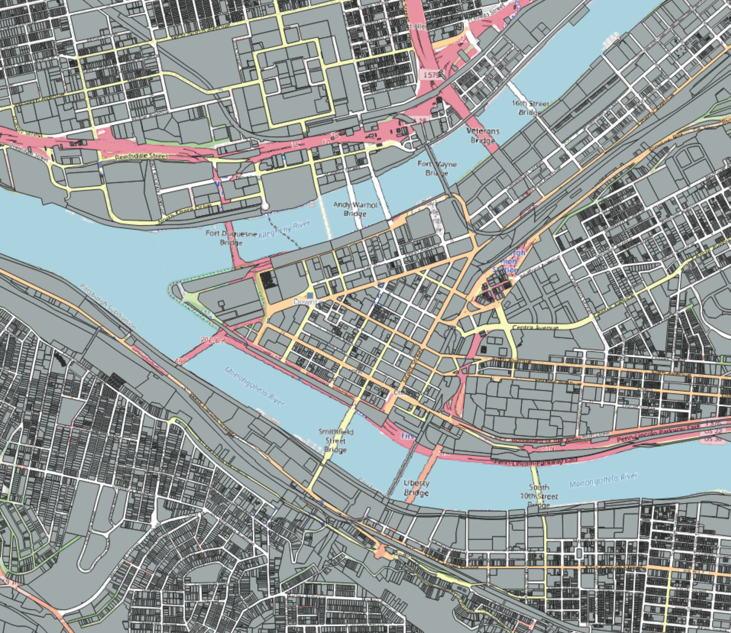 Figure 7 - Project with OSM Standard Map